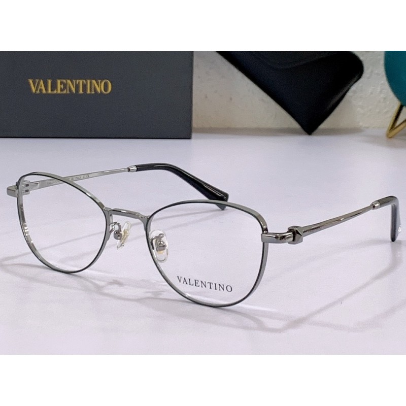 Valentino VA1016 Eyeglasses In Gunmetal Black