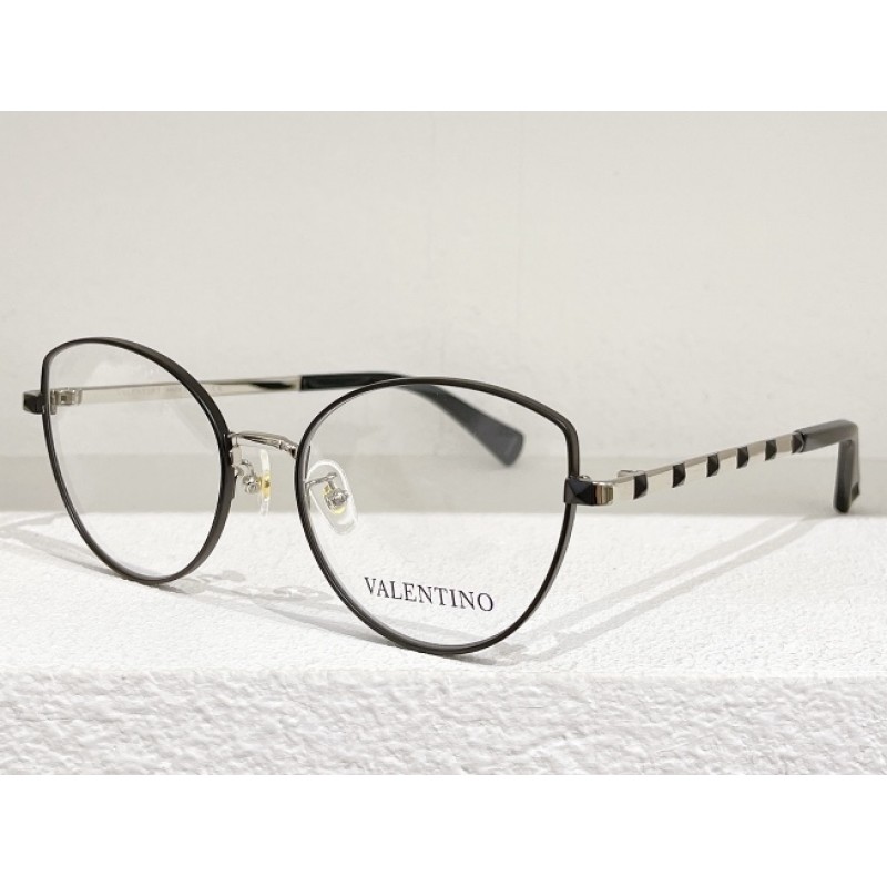 Valentino VA1018 Eyeglasses In Black Silver