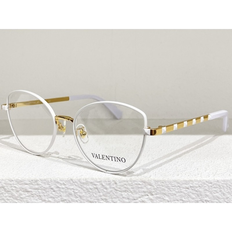 Valentino VA1018 Eyeglasses In Gold White