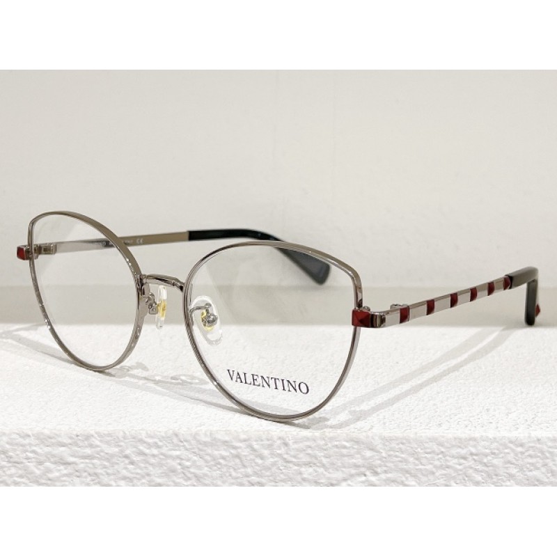 Valentino VA1018 Eyeglasses In Silver Red