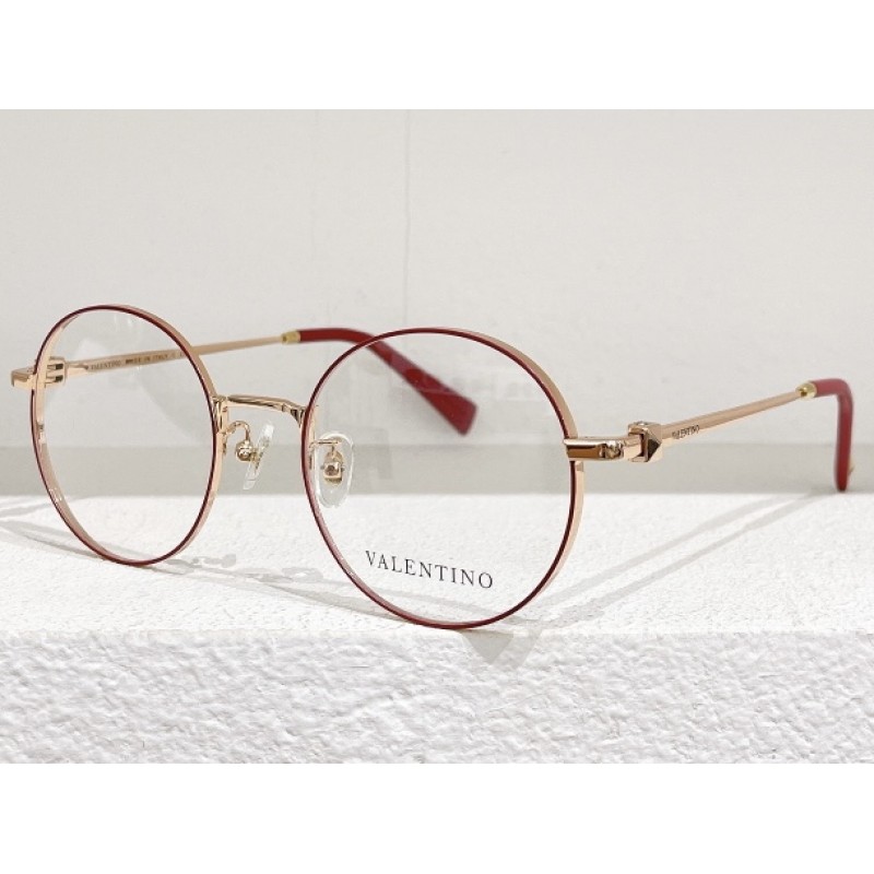 Valentino VA1020 Eyeglasses In Red Gold