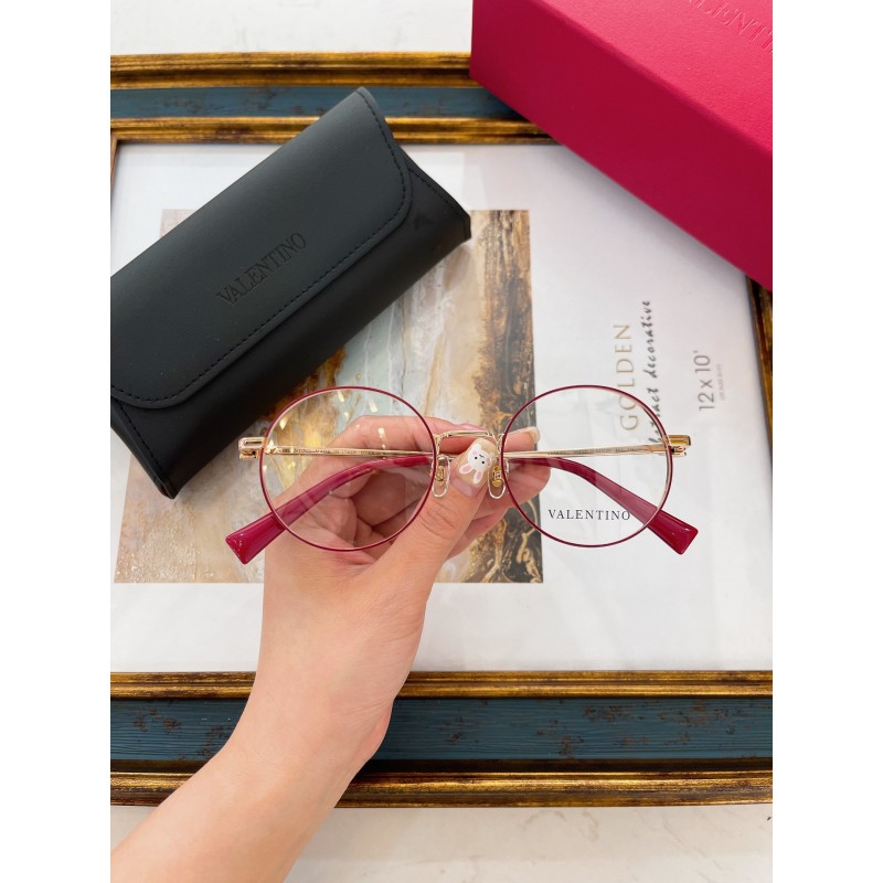 Valentino VA1020 Eyeglasses In Red Gold