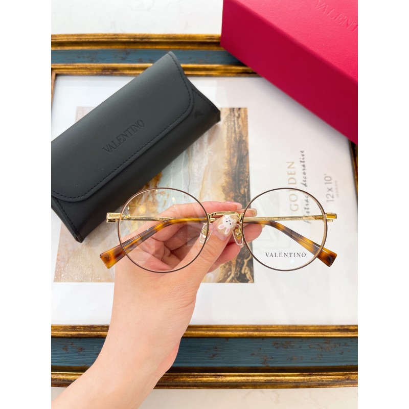 Valentino VA1020 Eyeglasses In Tortoiseshell Black Gold