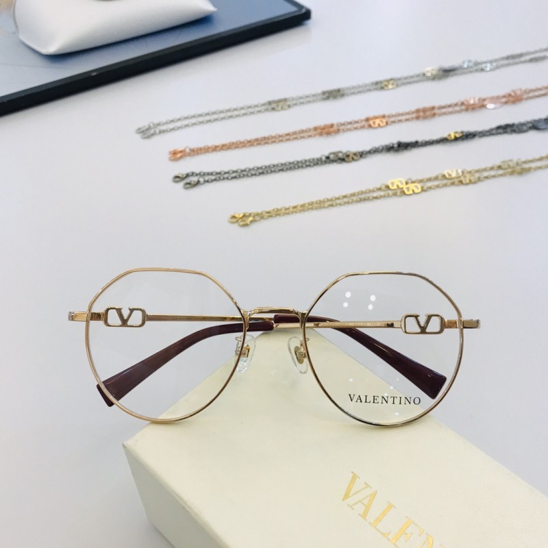 Valentino VA1021 Eyeglasses In Red Gold