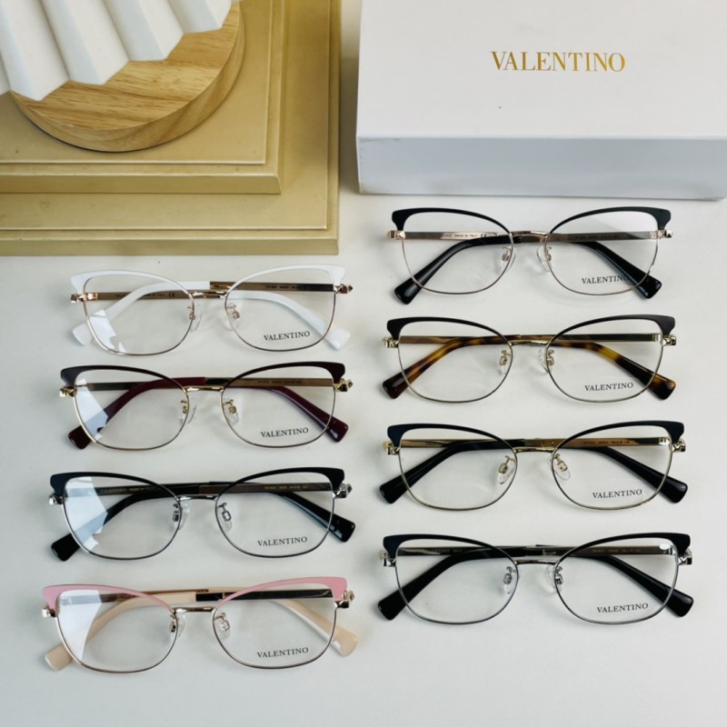 Valentino VA1022 Eyeglasses In Gunmetal Black