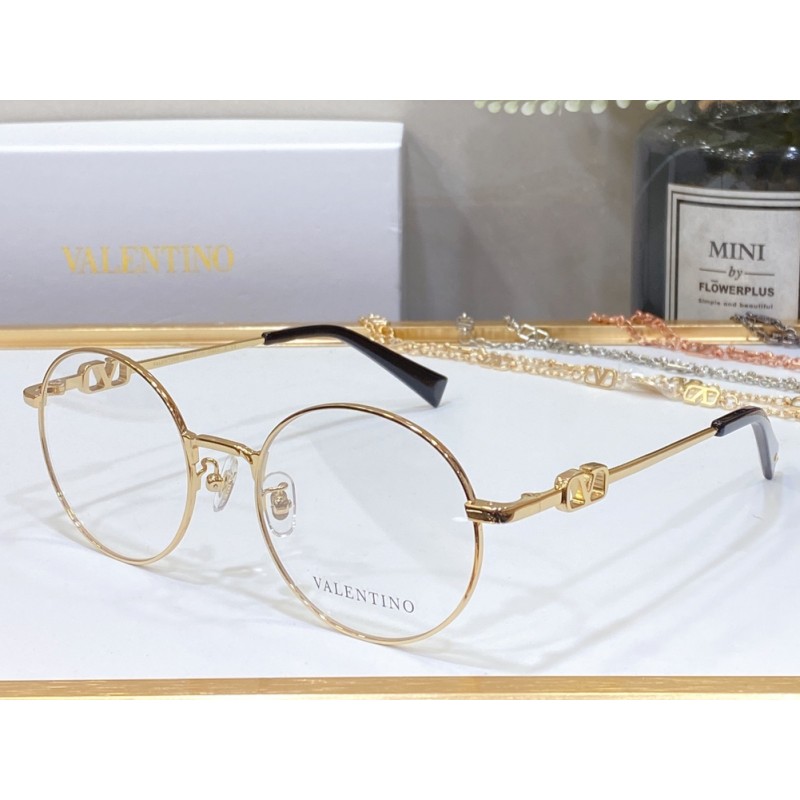 Valentino VA3321 Eyeglasses In Black Gold
