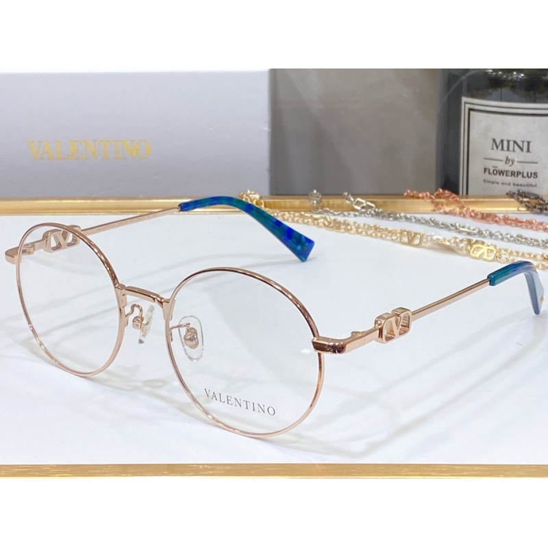 Valentino VA3321 Eyeglasses In Gold Blue