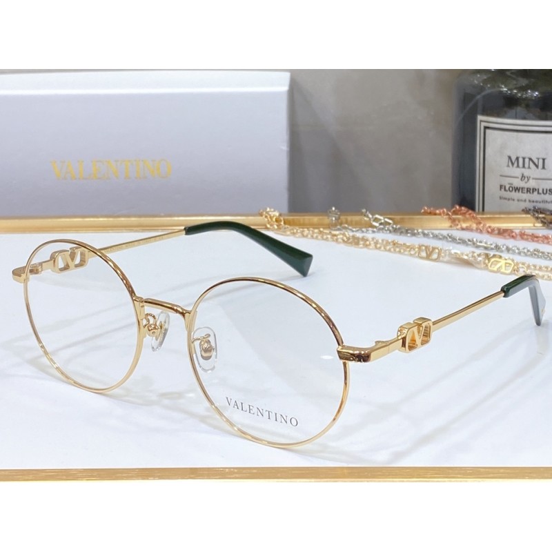 Valentino VA3321 Eyeglasses In Gold Green