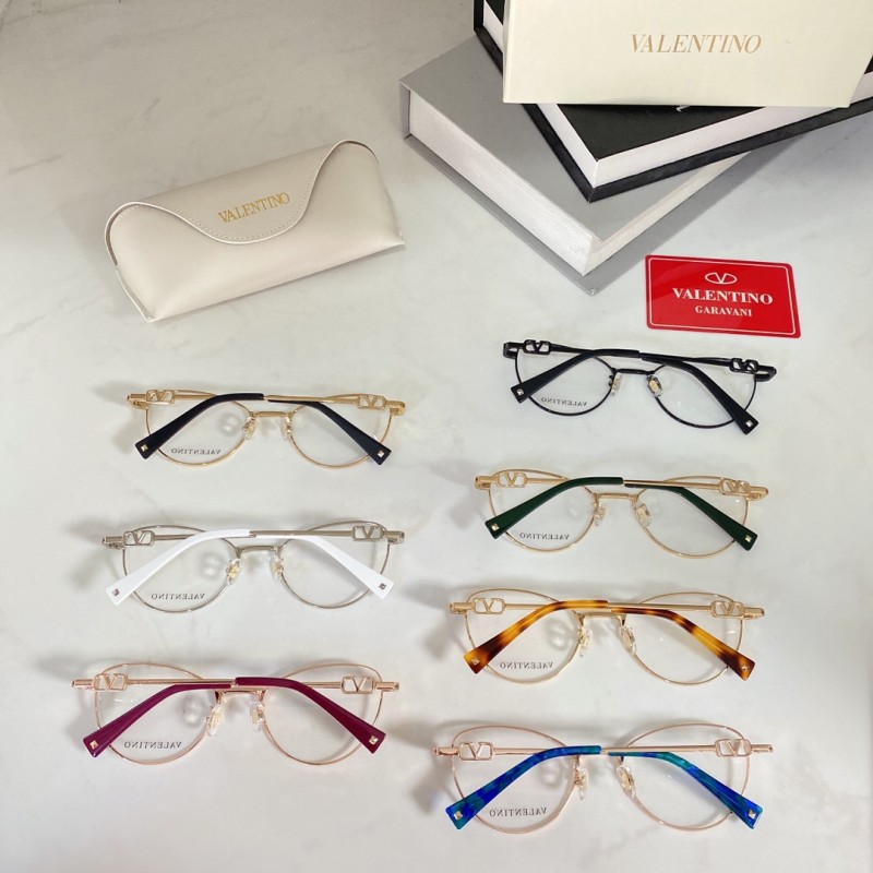 Valentino VA3340 Eyeglasses In Gold Green