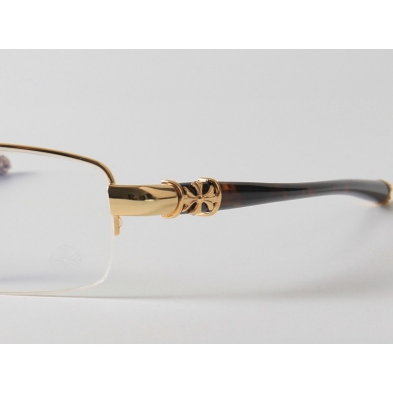 Chrome Hearts BONE POL I SHR III Eyeglasses In Gold