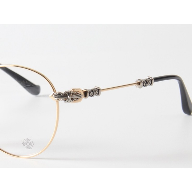Chrome Hearts BUBBA-A Eyeglasses In Gold