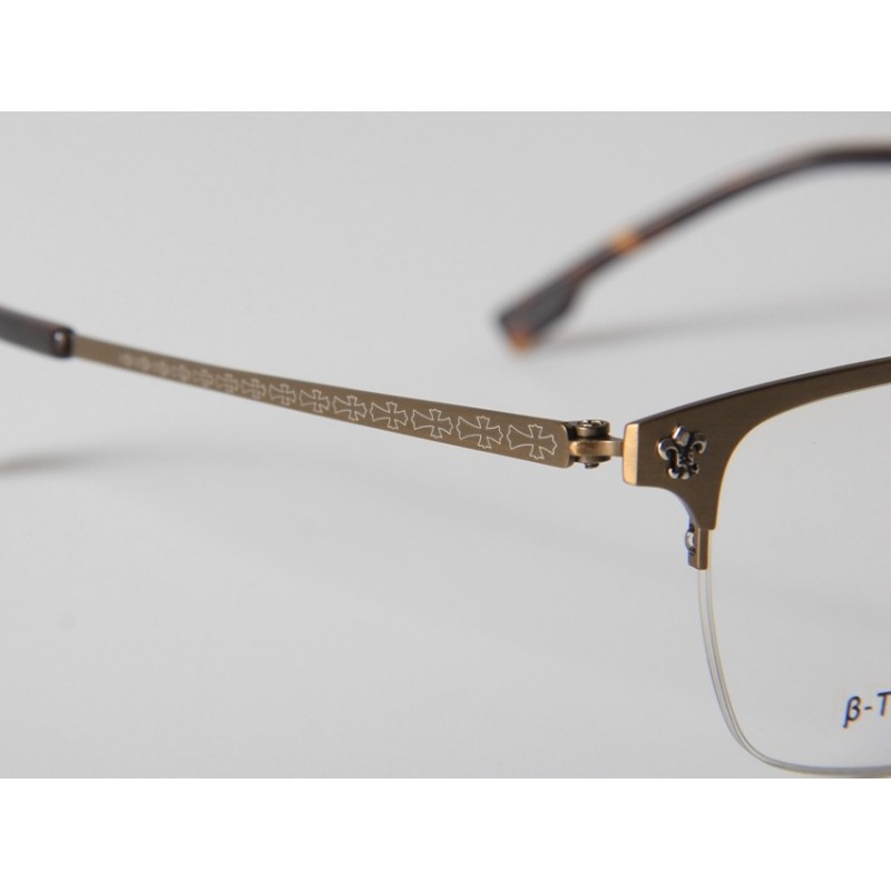 Chrome Hearts FERRAN Titanium Eyeglasses In Gold