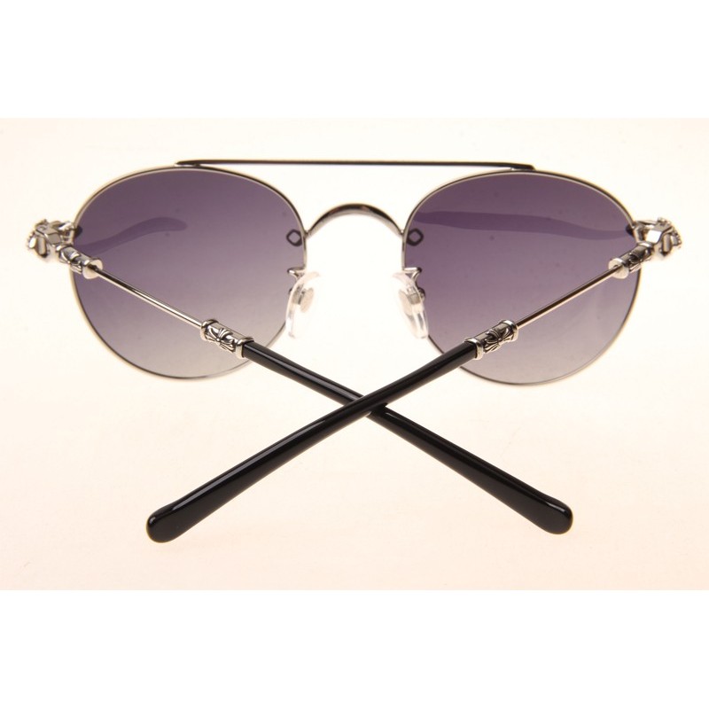 Chrome Hearts Bubba II Sunglasses In Silver