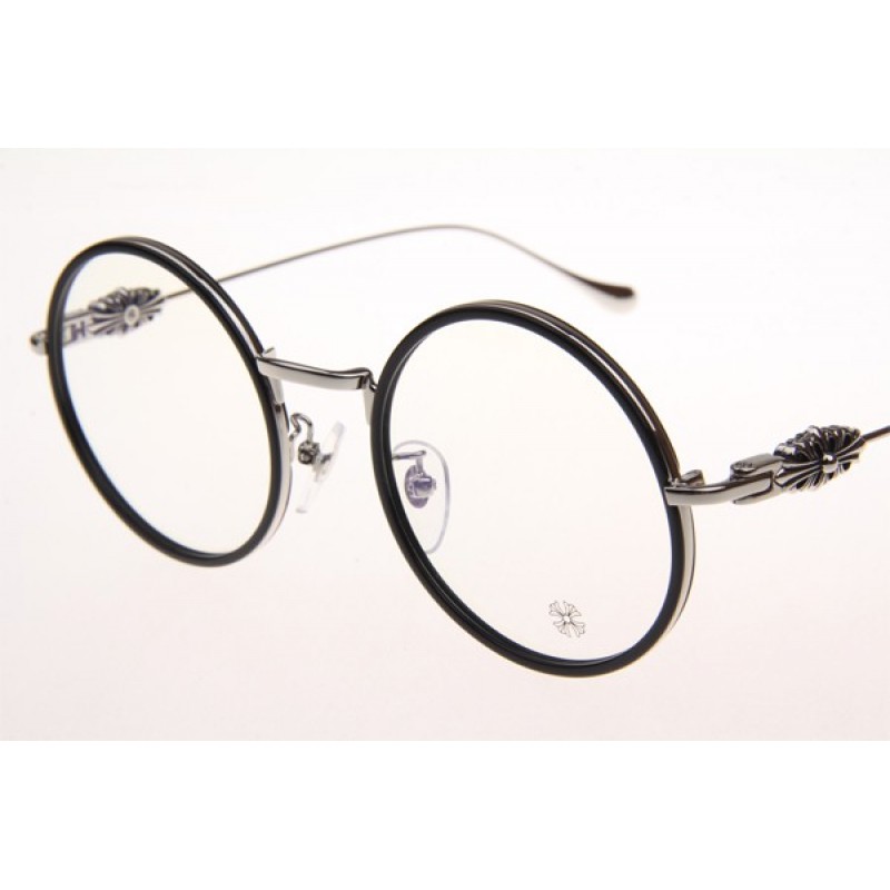 Chrome Hearts Ovaryeasy III Eyeglasses In Silver