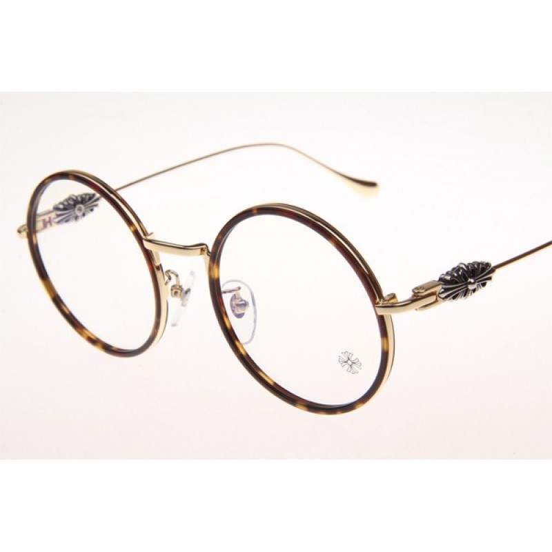 Chrome Hearts Ovaryeasy III Eyeglasses In Gold