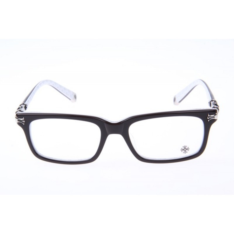 Chrome Hearts FUN HATCH Eyeglasses in Black White