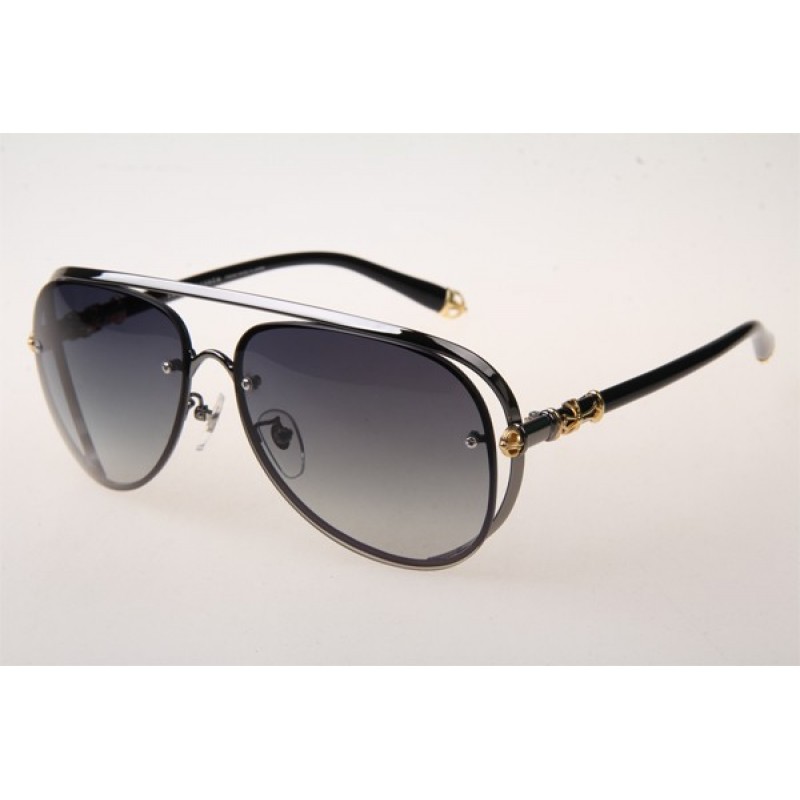Chrome Hearts Ms-Teraker Sunglasses In Black With ...