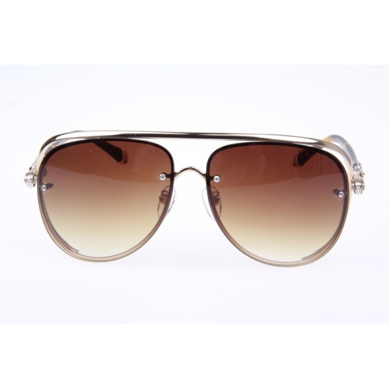 Chrome Hearts MS-TERAKER Sunglasses In Gold