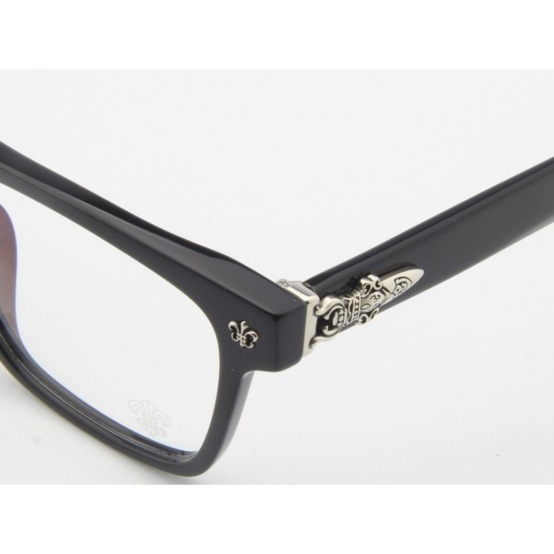 Chrome Hearts SPUR EM-II Eyeglasses In Black Silver