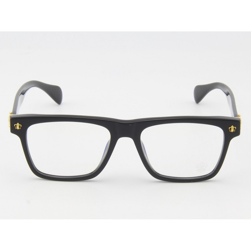 Chrome Hearts SPUR EM-II Eyeglasses In Black Gold