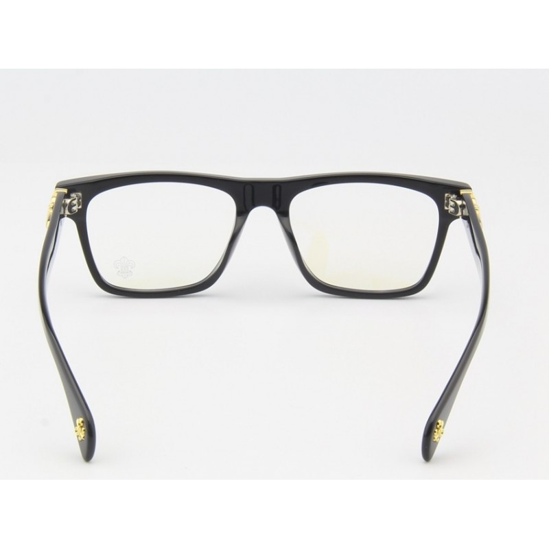 Chrome Hearts SPUR EM-II Eyeglasses In Black Gold