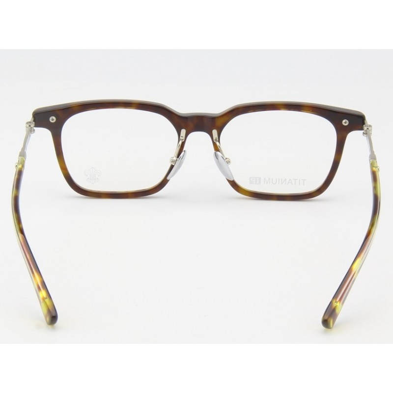 Chrome Hearts SPUR EM Eyeglasses In Tortoise Silver