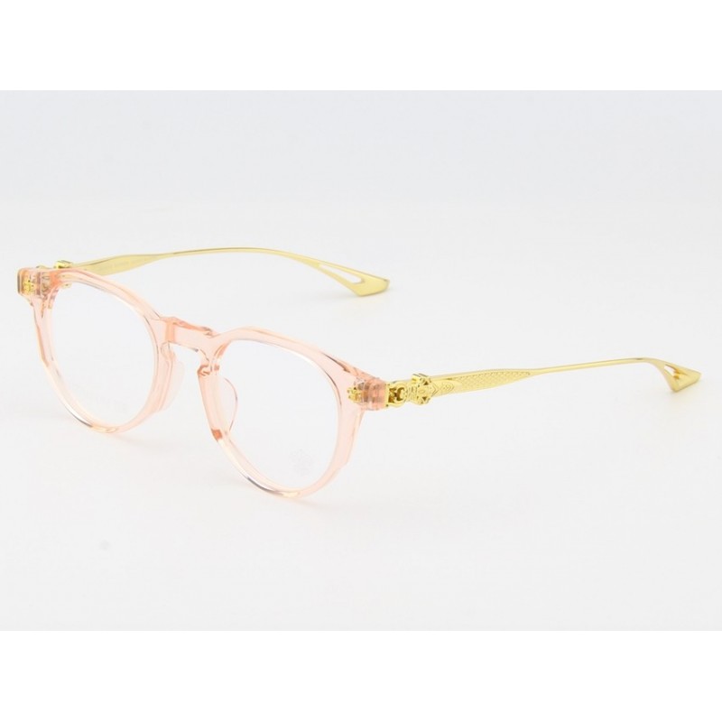 Chrome Hearts SPUR ME Titanium Eyeglasses In Pink ...
