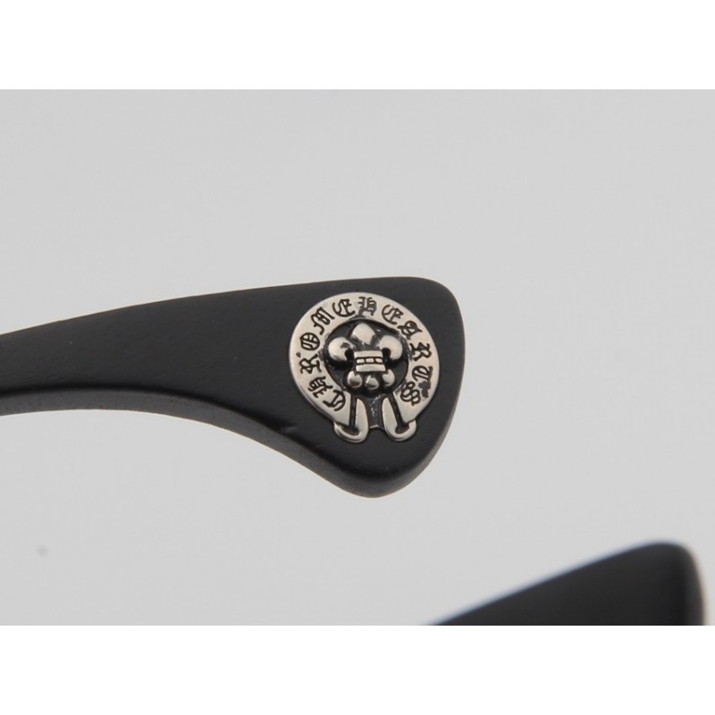 Chrome Hearts THROB Wood Sunglasses In Grey Black