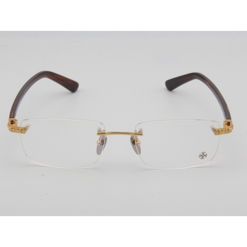 Chrome Hearts TOPPSI Frameless Eyeglasses In Gold