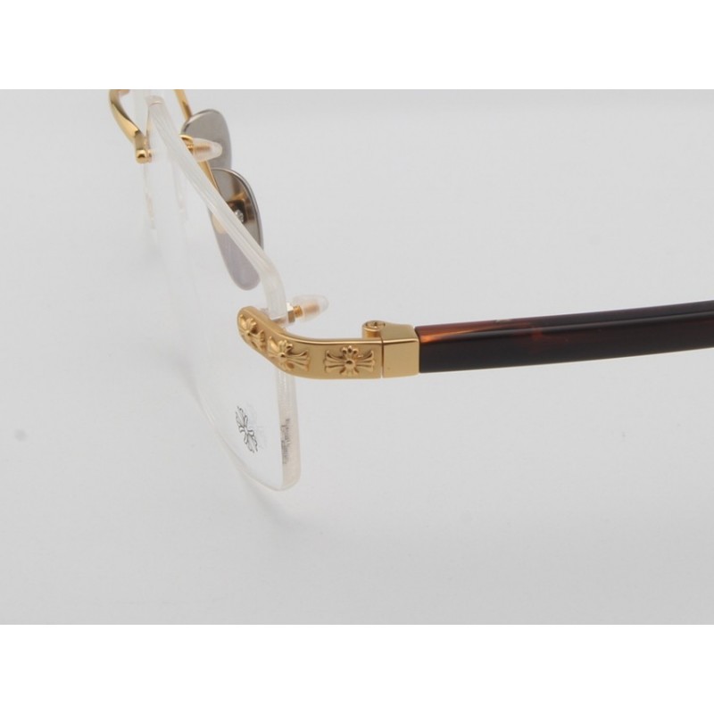 Chrome Hearts TOPPSI Frameless Eyeglasses In Gold