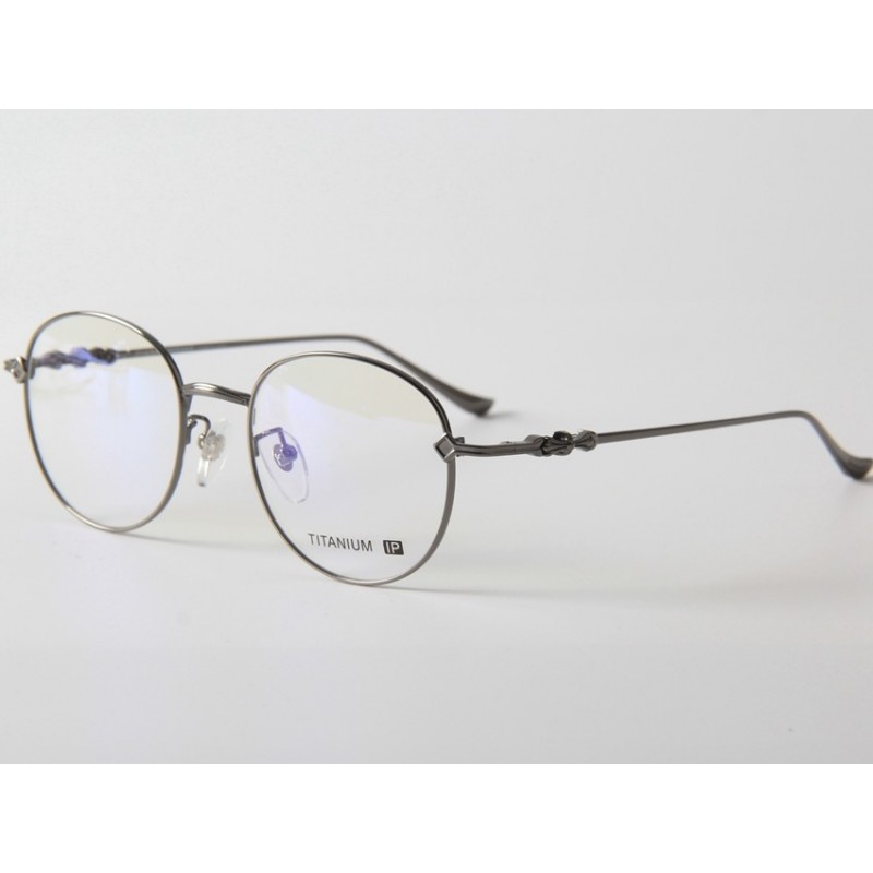 Chrome Hearts THERMOSII Round Titanium Eyeglasses ...