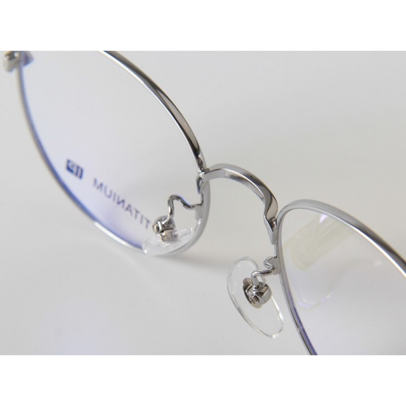 Chrome Hearts THERMOSII Round Titanium Eyeglasses In Gunmetal