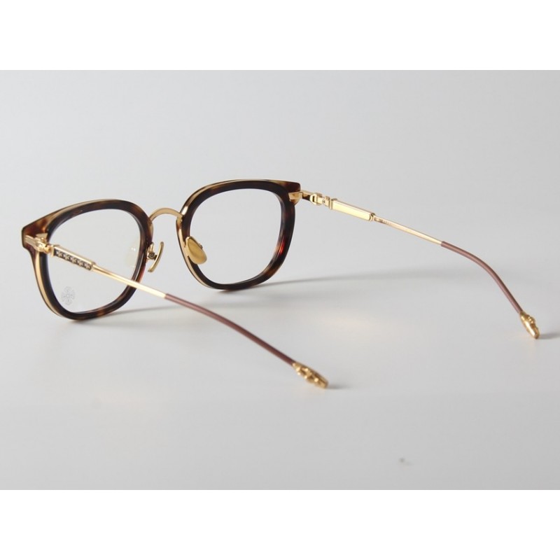 Chrome Hearts TELEVAGILIST Eyeglasses In Tortoise Gold