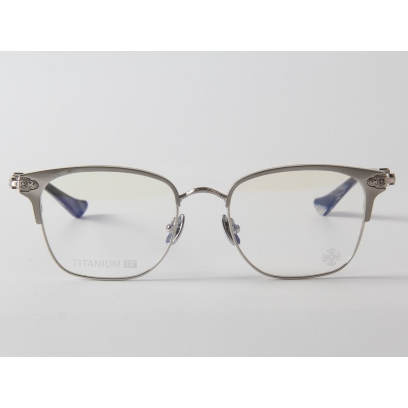 Chrome Hearts PLONKEP Titanium Eyeglasses In Silver