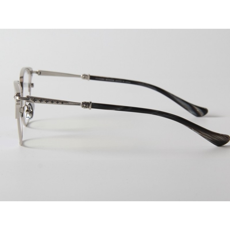 Chrome Hearts PLONKEP Titanium Eyeglasses In Silver