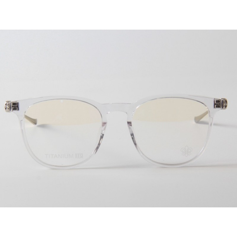 Chrome Hearts PLUCK Titanium Eyeglasses In Transparent Gold