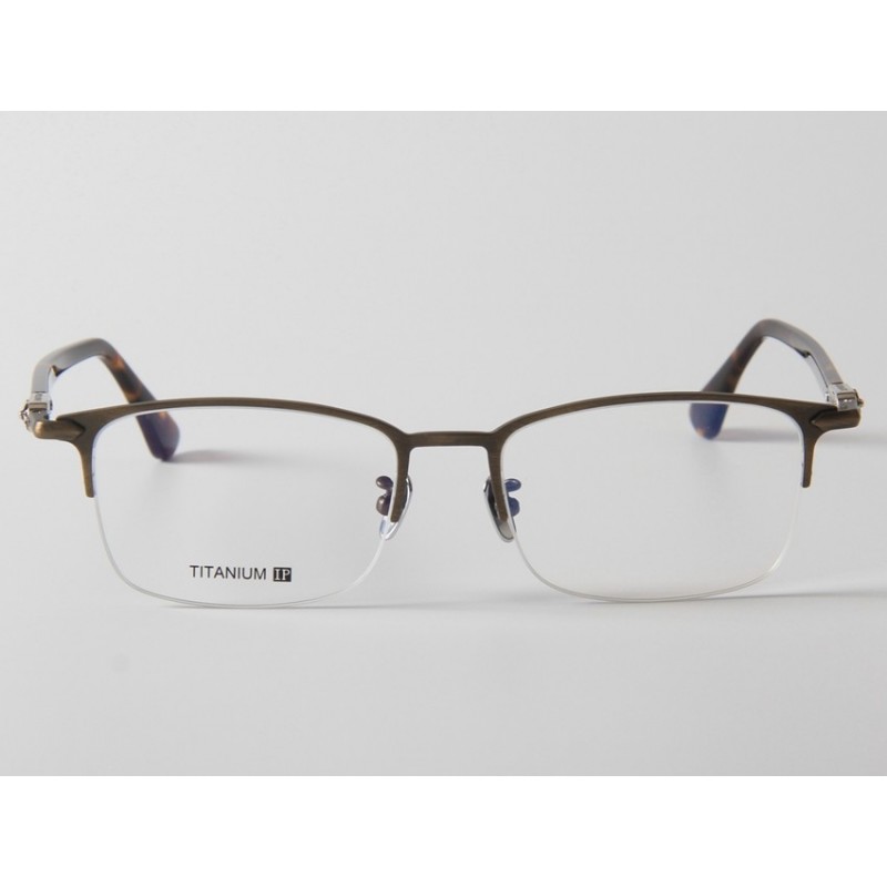Chrome Hearts SUGAR WALLS Titanium Eyeglasses In Gold Tortois