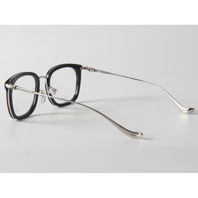 Chrome Hearts GIZZNME Eyeglasses In Black Silver
