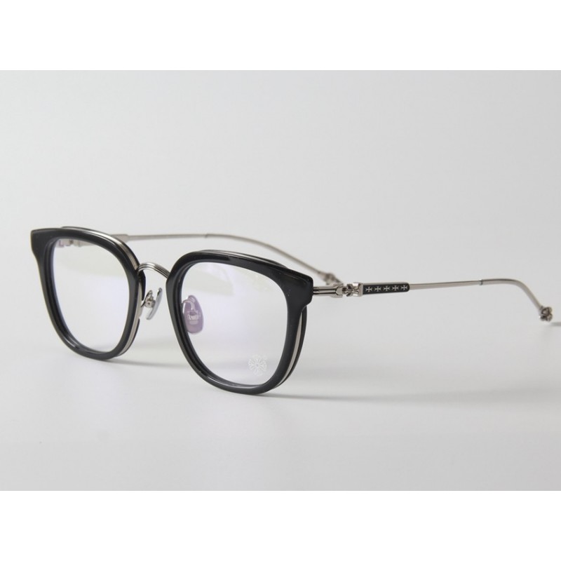 Chrome Hearts TELEVAGILIST Eyeglasses In Black Silver