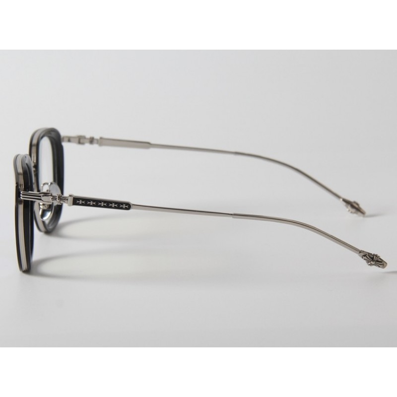 Chrome Hearts TELEVAGILIST Eyeglasses In Black Silver