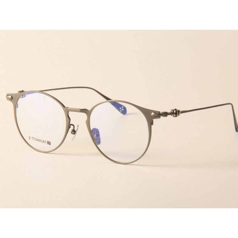 Chrome Hearts SADECA Titanium Eyeglasses In Gunmetal