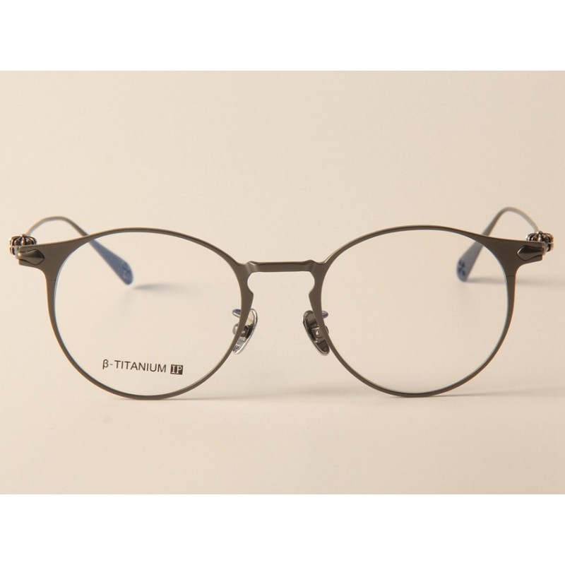 Chrome Hearts SADECA Titanium Eyeglasses In Gunmetal