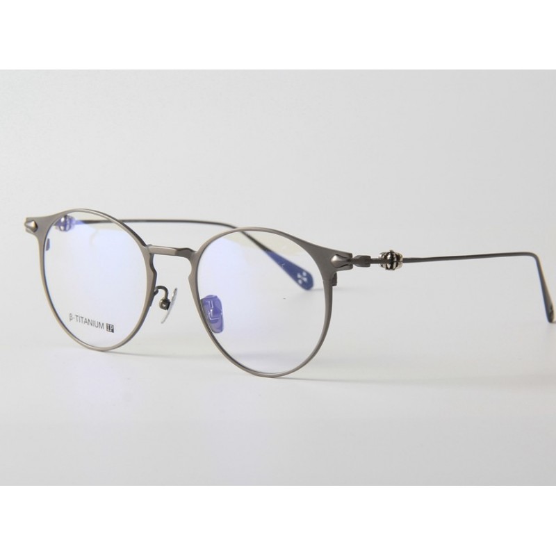 Chrome Hearts SADECA2 Titanium Eyeglasses In Gunme...
