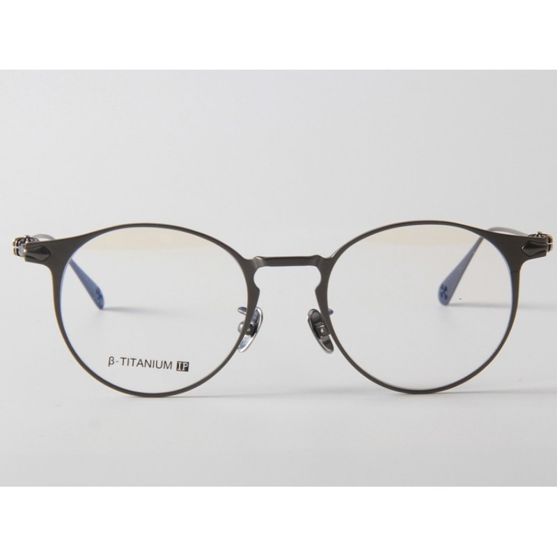 Chrome Hearts SADECA2 Titanium Eyeglasses In Gunmetal