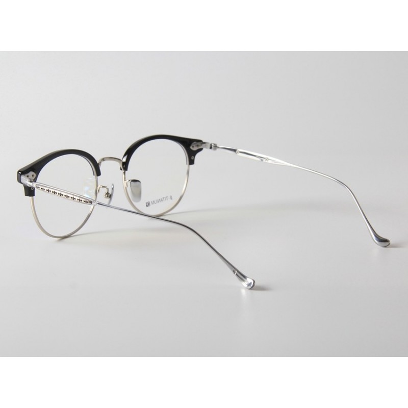 Chrome Hearts SEREN DIPIASS Titanium Eyeglasses In Silver
