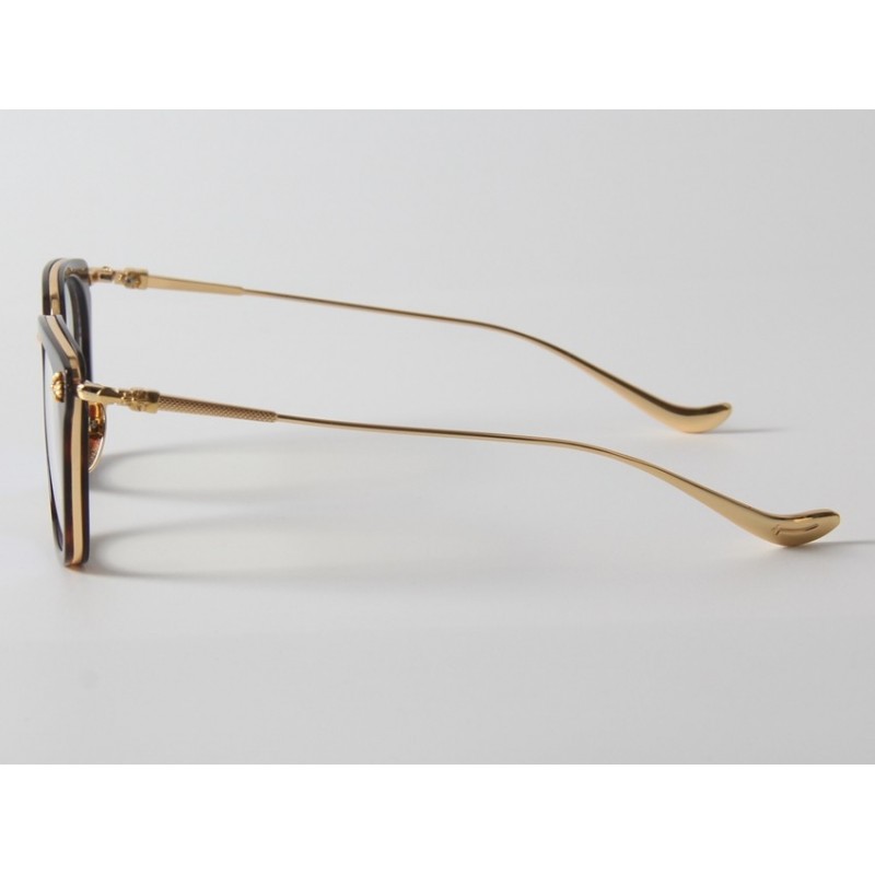 Chrome Hearts GIZZNME Eyeglasses In Tortoise Gold