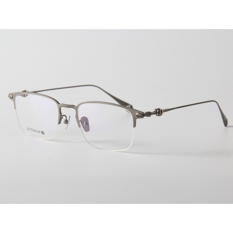Chrome Hearts TEMOIS II Titanium Eyeglasses In Gun...