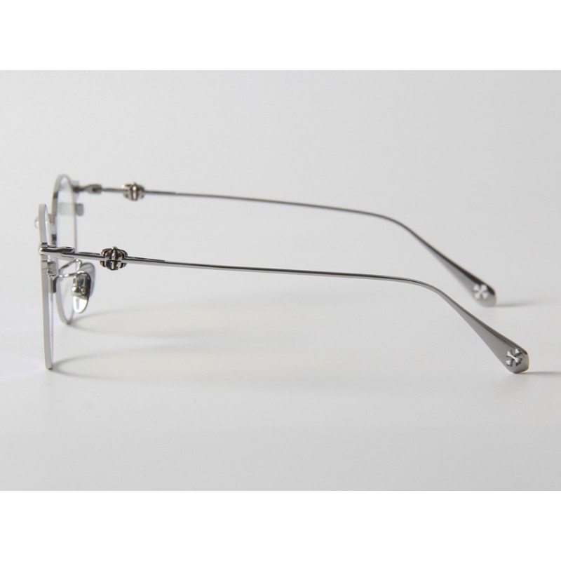 Chrome Hearts SADECA2 Titanium Eyeglasses In Silver