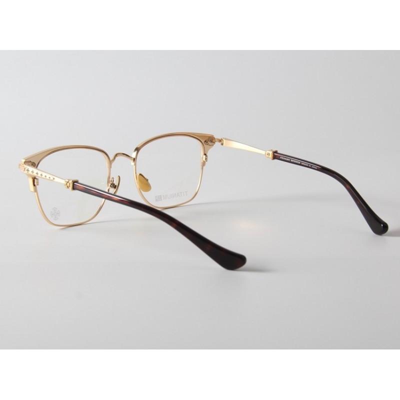 Chrome Hearts PLONKEP Titanium Eyeglasses In Gold