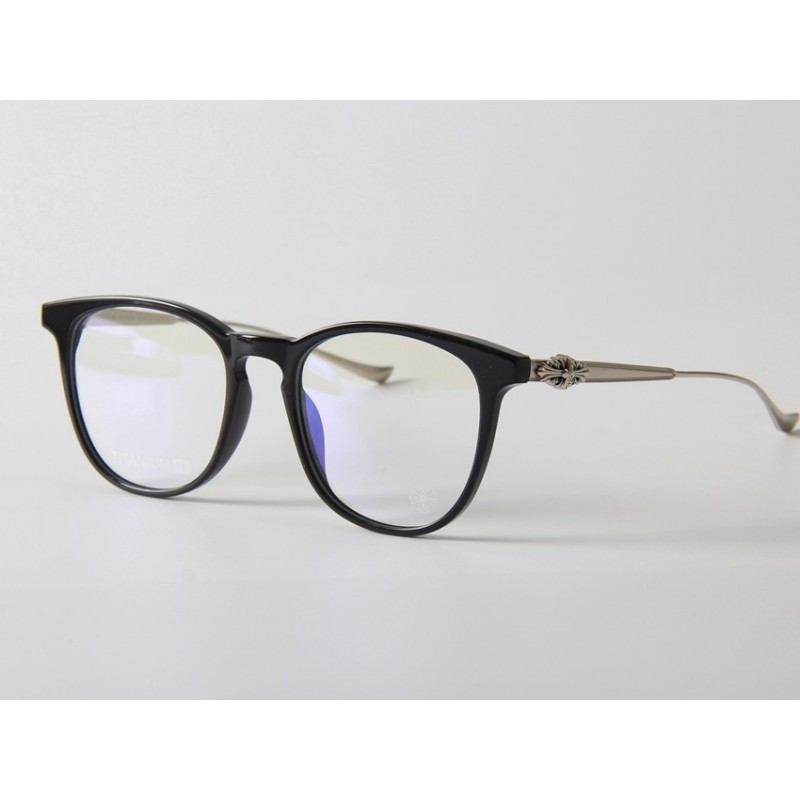 Chrome Hearts PLUCK Titanium Eyeglasses In Black S...